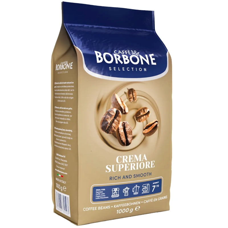 Caffe Borbone Crema Superiore - Whole Coffee Beans 1kg-4kg