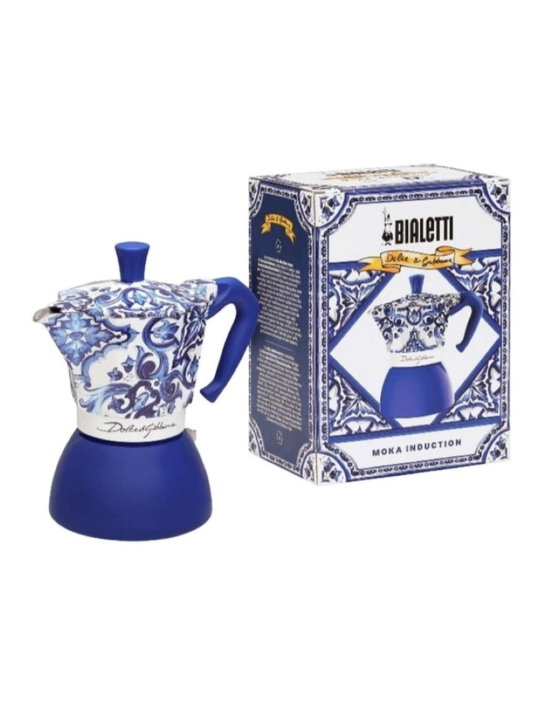 Bialetti Dolce & Gabbana Blue Mediterranean Moka Induction