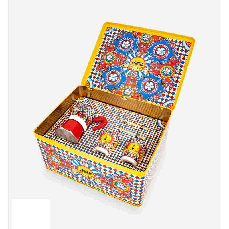 Bialetti Dolce & Gabbana 2 Cup Gift Tin Set