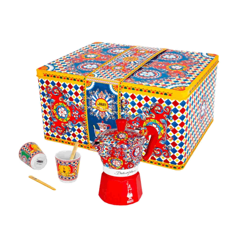 Bialetti Dolce & Gabbana 2 Cup Gift Tin Set