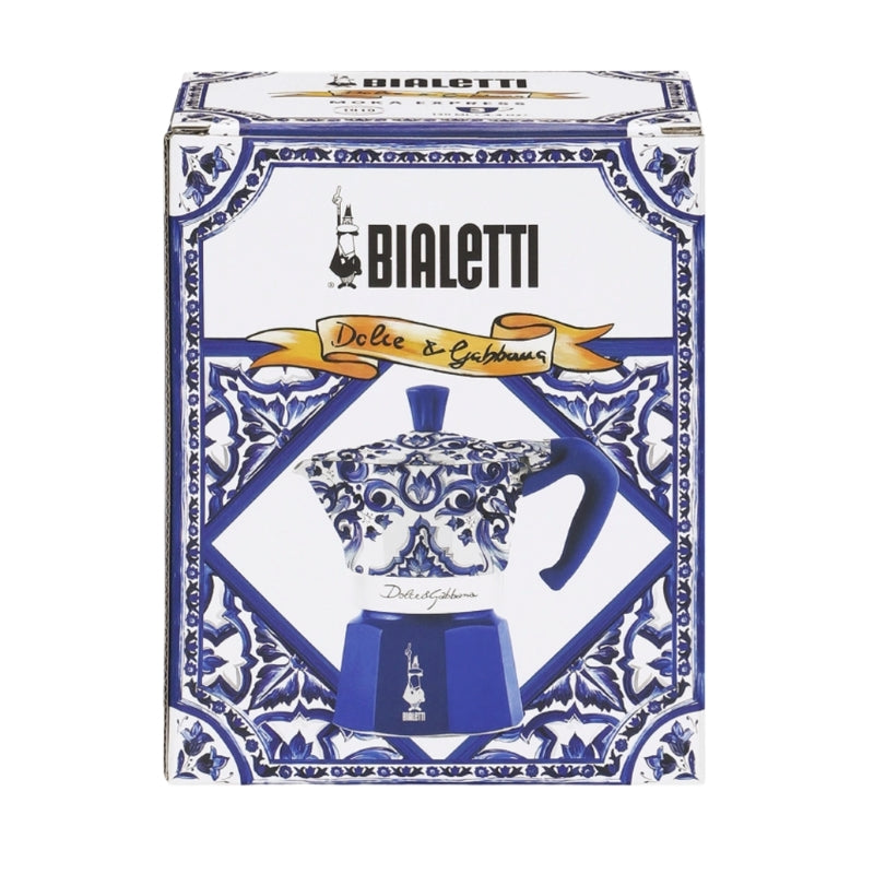 Bialetti Dolce & Gabbana Blue Mediterranean Moka Express