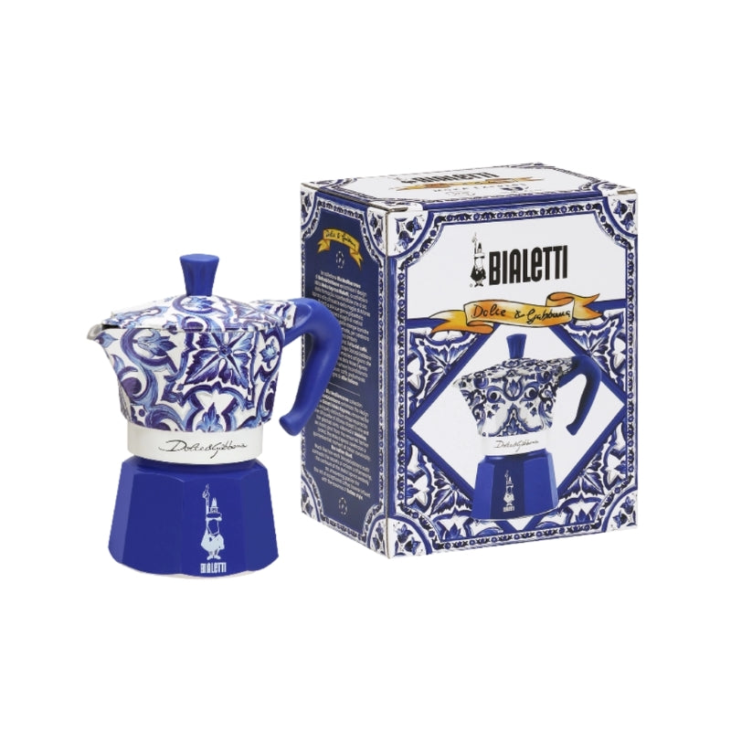 Bialetti Dolce & Gabbana Blue Mediterranean Moka Express