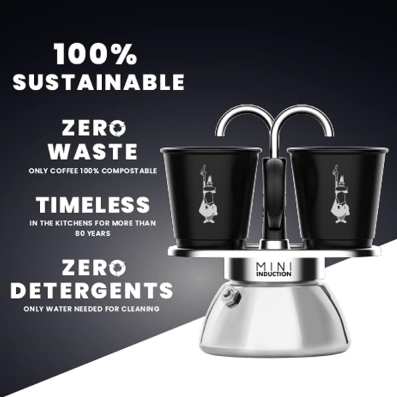 Bialetti Mini Induction - 2 Cups