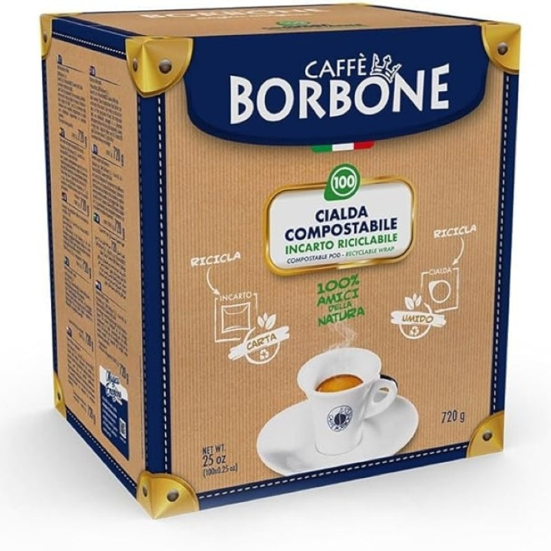 Caffe Borbone Compostable Cialde ESE Pods - Rossa Blend 50-150pc