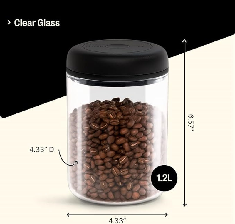Fellow Atmos Vacuum Coffee Canister - Glass