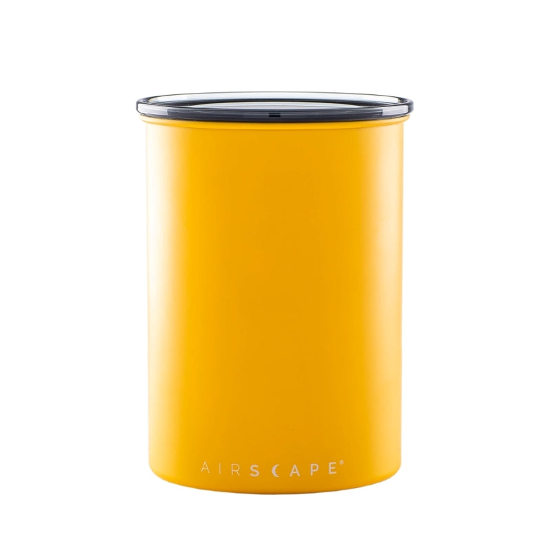 Airscape Matte Yellow Coffee Canister