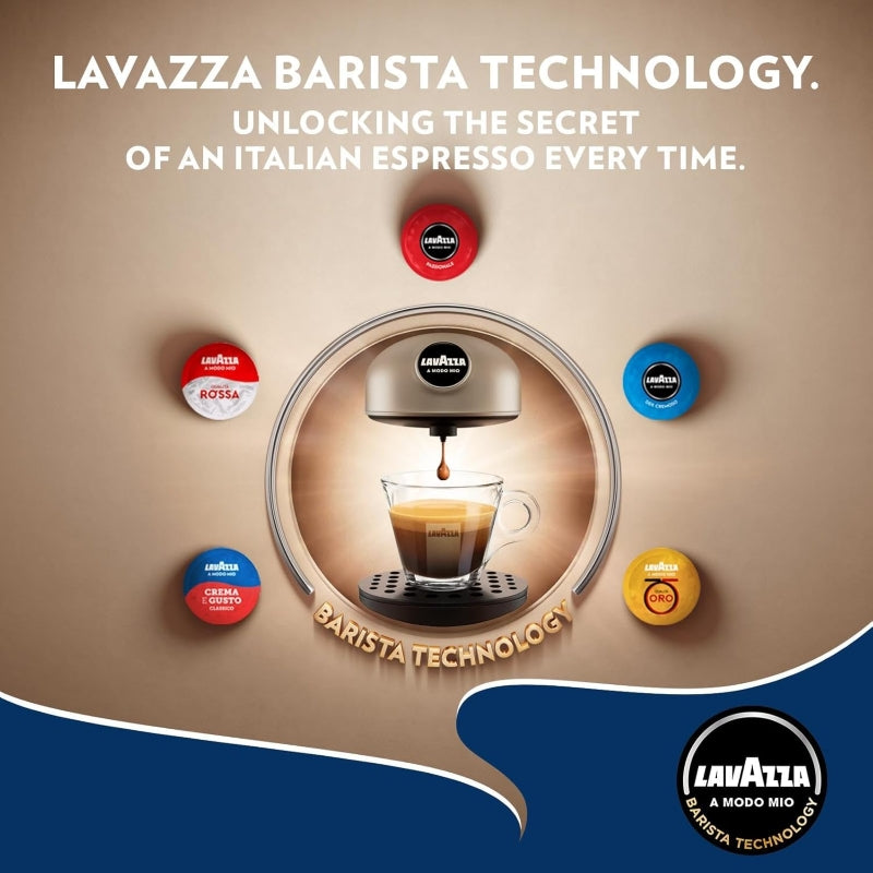 Lavazza A Modo Mio Jolie Evo Coffee Capsules Pod Machine - White