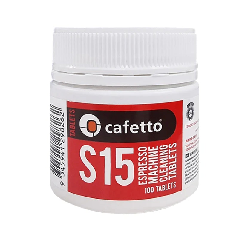 Cafettto S15 Espresso Coffee Machine Cleaning Tablets - 100x 1.5g