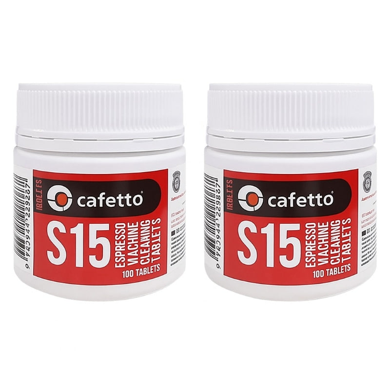Cafettto S15 Espresso Coffee Machine Cleaning Tablets - 100x 1.5g