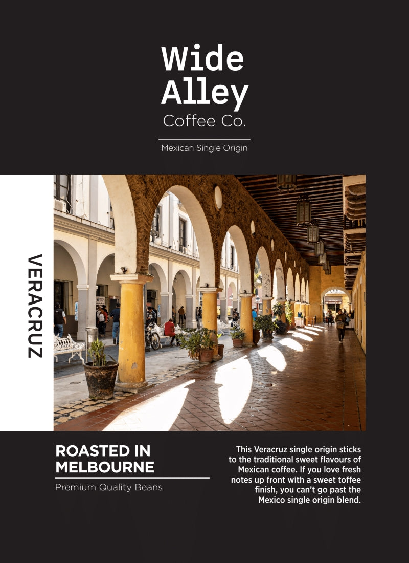 Wide Alley Coffee Co. Beans Veracruz Mexican SINGLE ORIGIN Organic 250g-1kg