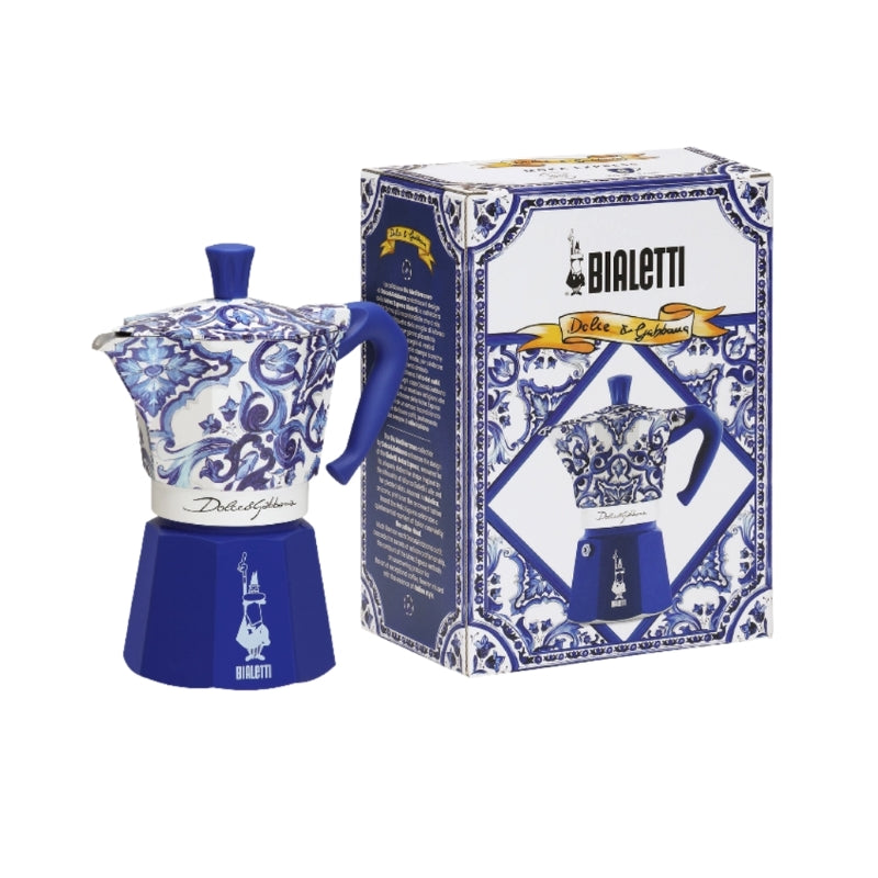 Bialetti Dolce & Gabbana Blue Mediterranean Moka Express