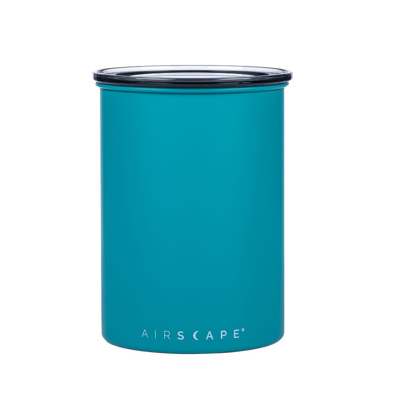 Airscape Matte Turquoise Coffee Canister