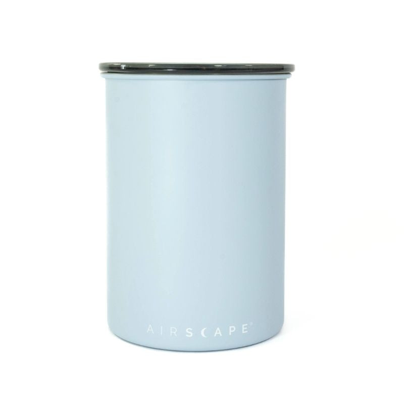 Airscape Matte Fog Blue Coffee Canister