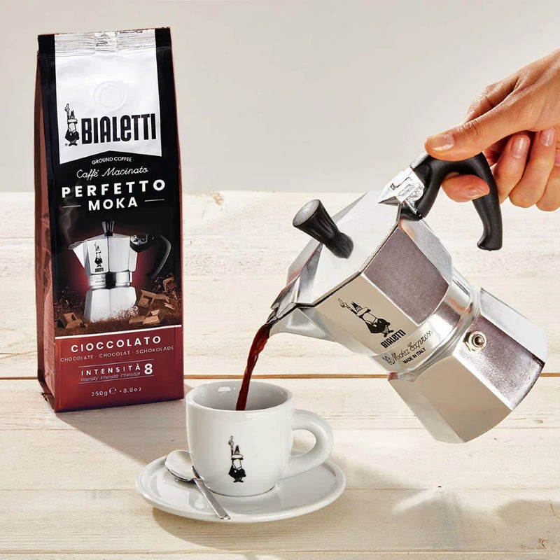 Bialetti Perfetto Moka Chocolate - Ground Coffee