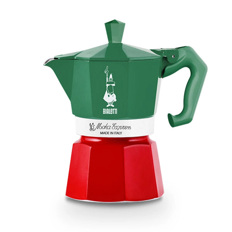 Bialetti Moka Exclusive Italia Tricolore - 3 Cup