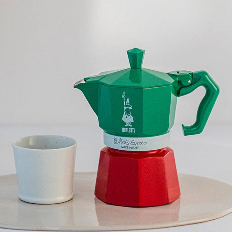 Bialetti Moka Exclusive Italia Tricolore - 3 Cup