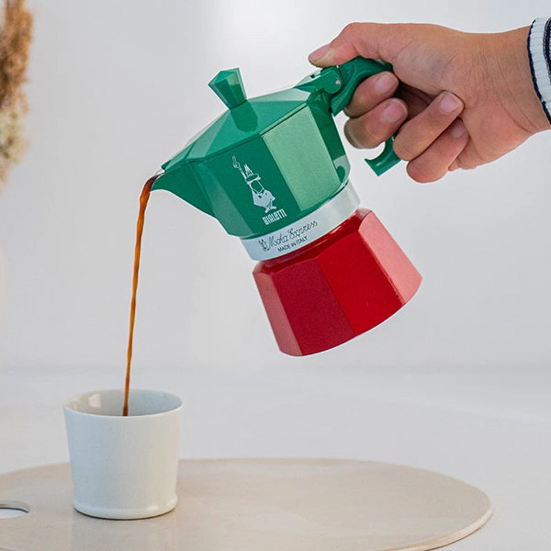 Bialetti Moka Exclusive Italia Tricolore - 3 Cup