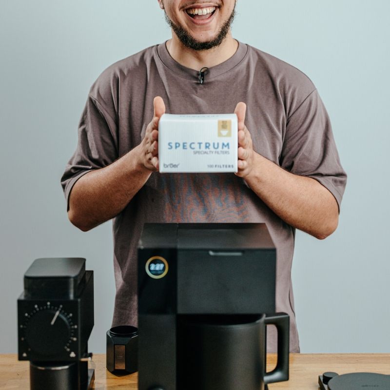 Bruer Spectrum Wave Paper Filter 4-8 Cup - 100pk