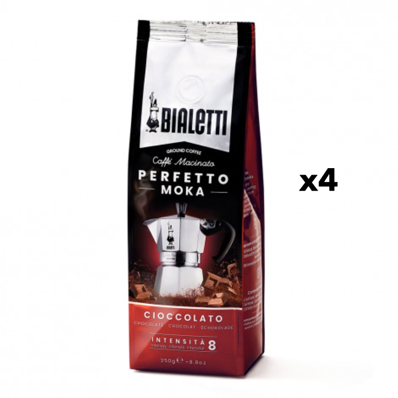 Bialetti Perfetto Moka Chocolate - Ground Coffee