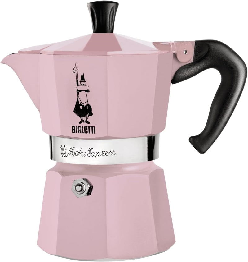 Bialetti Moka Express Candy Pink - 3 Cups