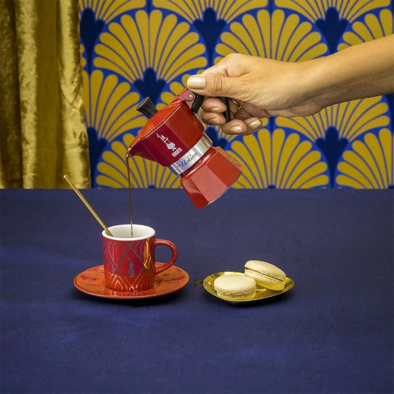 Bialetti Moka Express Red Deco Glamour