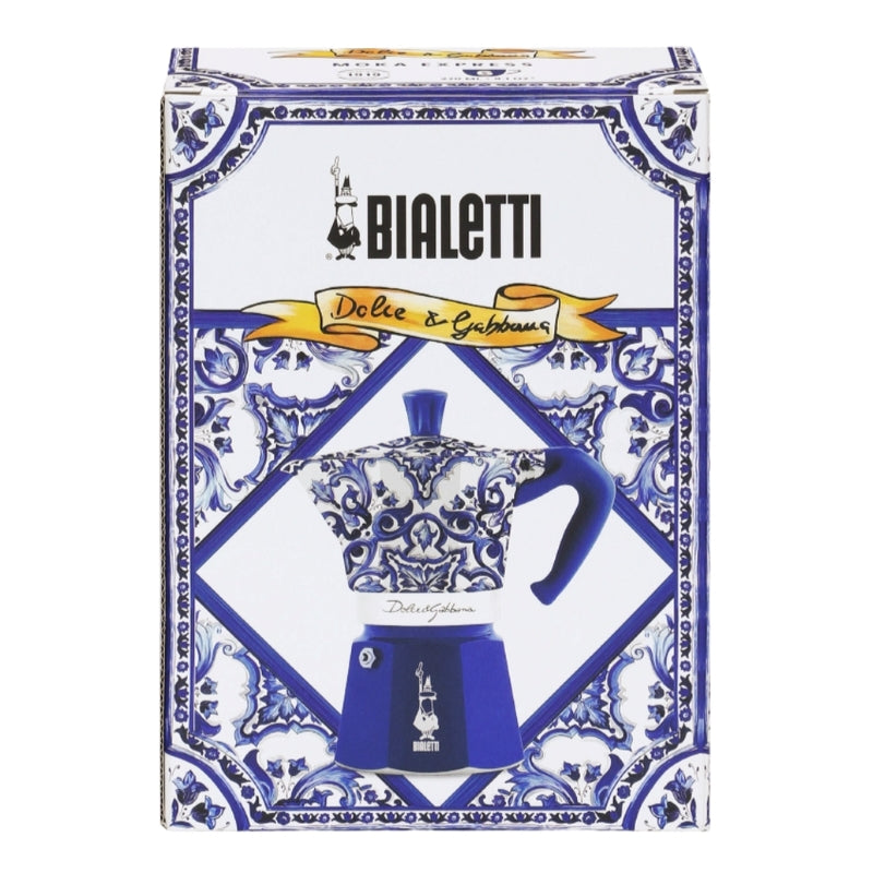 Bialetti Dolce & Gabbana Blue Mediterranean Moka Express