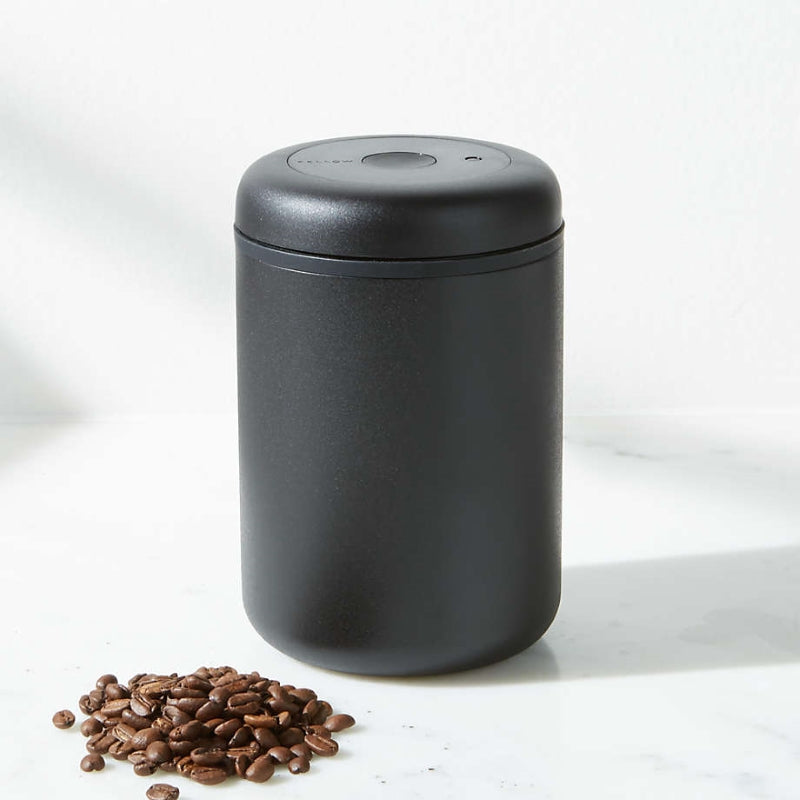Fellow Atmos Vacuum Coffee Canister - Matte Black