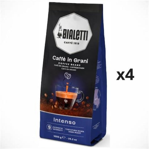 Bialetti Intenso Whole Coffee Beans - 1kg-4kg