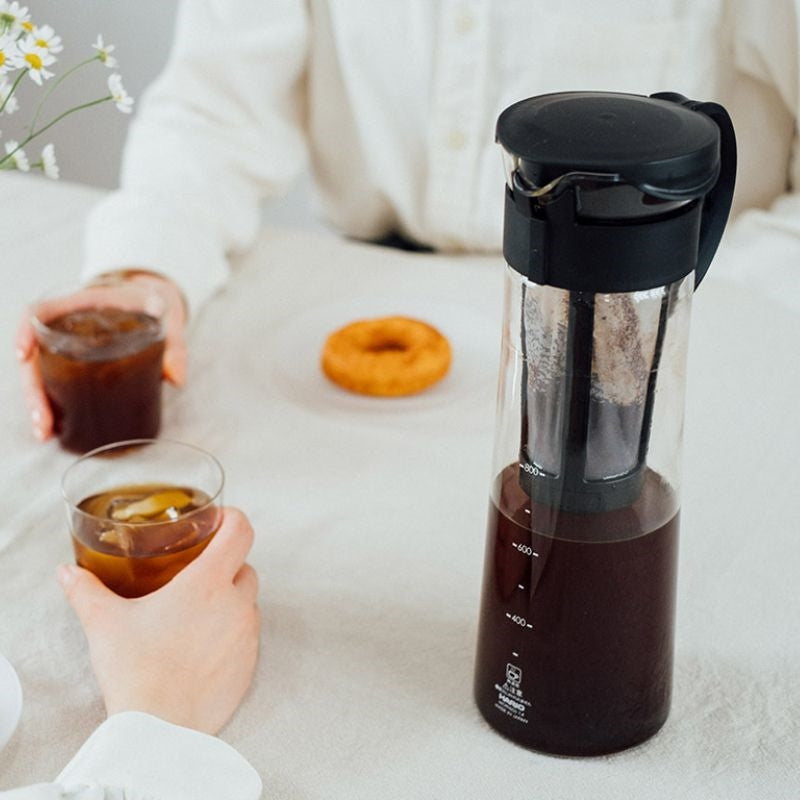 Hario Mizudashi Cold Brew Pot Black - 600ml or 1L