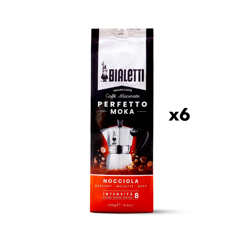 Bialetti Perfetto Moka Hazelnut - Ground Coffee
