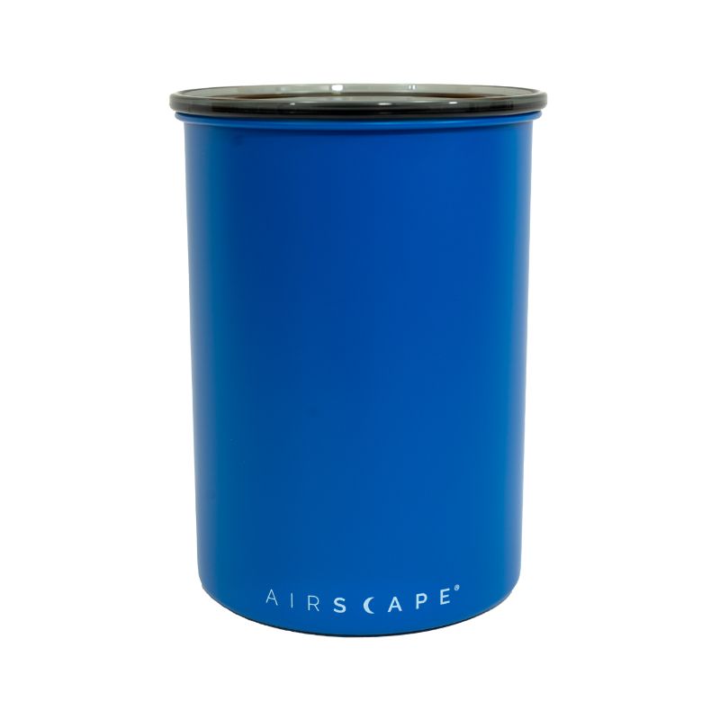 Airscape Matte Blue Coffee Canister