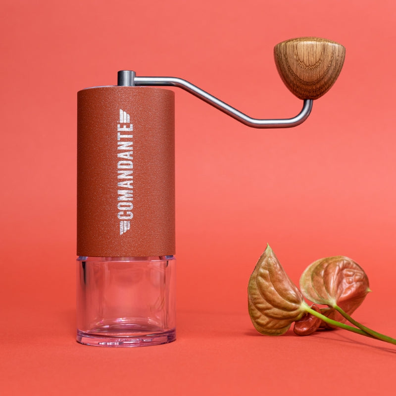 Comandante C40 MK4 Hand Coffee Grinder - Sunset Red