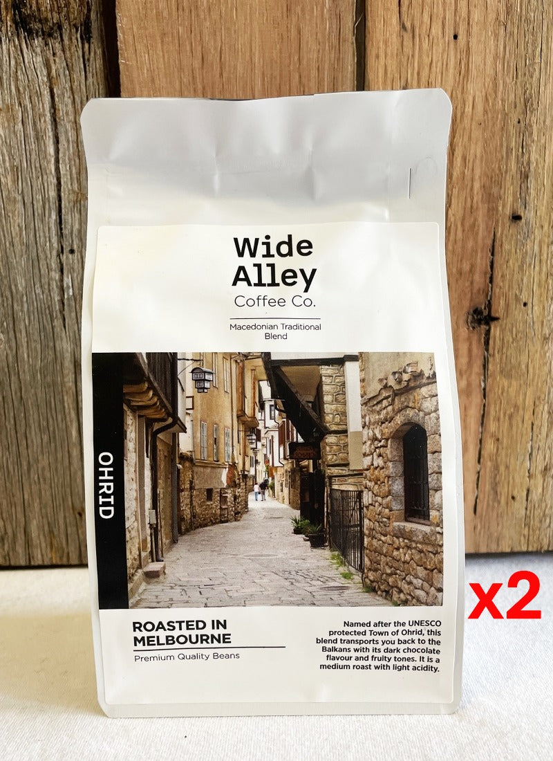 Wide Alley Coffee Co. Beans Ohrid Macedonian Traditional Coffee 250g-1kg