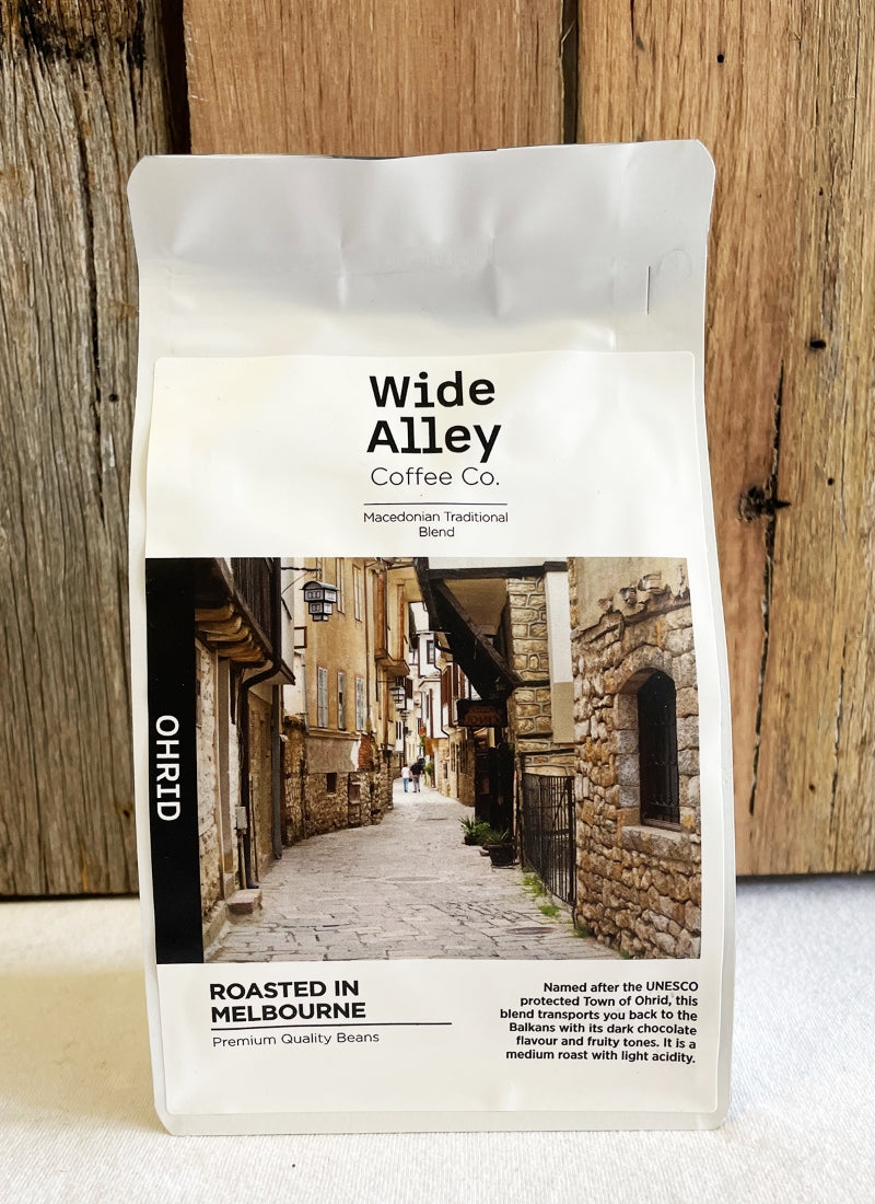 Wide Alley Coffee Co. Beans Ohrid Macedonian Traditional Coffee 250g-1kg
