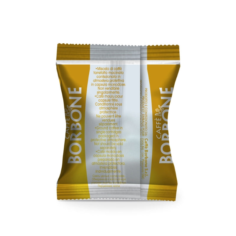 Caffe Borbone Nespresso Compatible Capsules - Oro Gold Blend