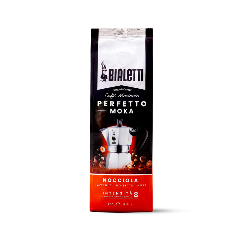 Bialetti Perfetto Moka Hazelnut - Ground Coffee