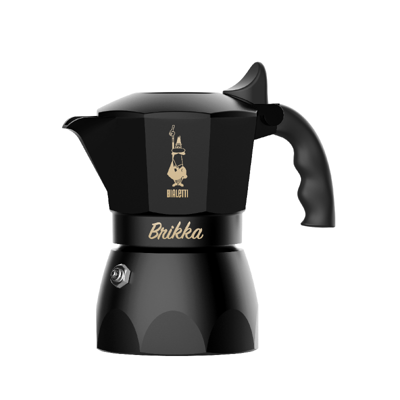 Bialetti Brikka Matte Black - 2 Cups