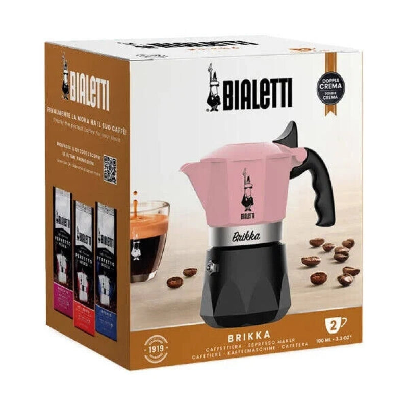 Bialetti Brikka Pink - 2 Cups