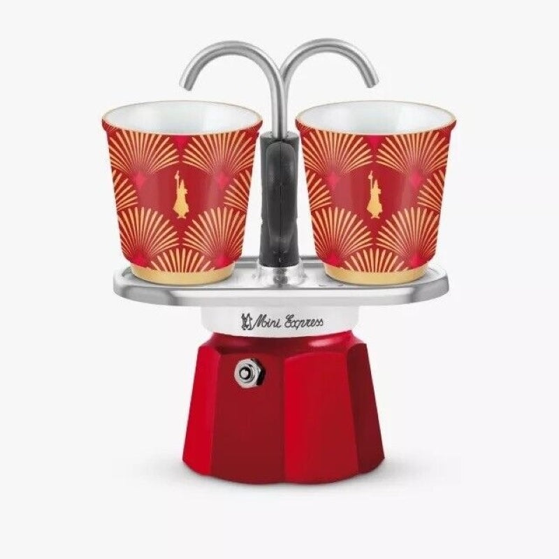 Bialetti Mini Express Red Deco Glamour - 2 Cups