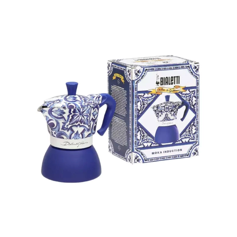 Bialetti Dolce & Gabbana Blue Mediterranean Moka Induction
