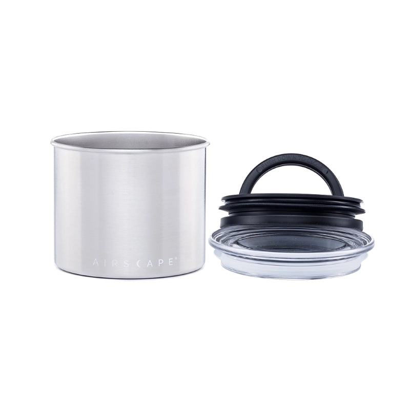 Airscape Brushed Steel Coffee Canister