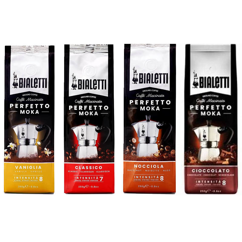 Bialetti Perfetto Moka Ground Coffee 250g - The Massimo Collection