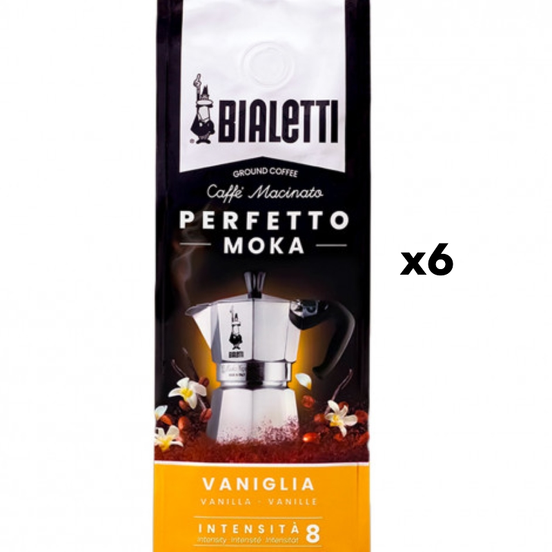Bialetti Perfetto Moka Vanilla - Ground Coffee