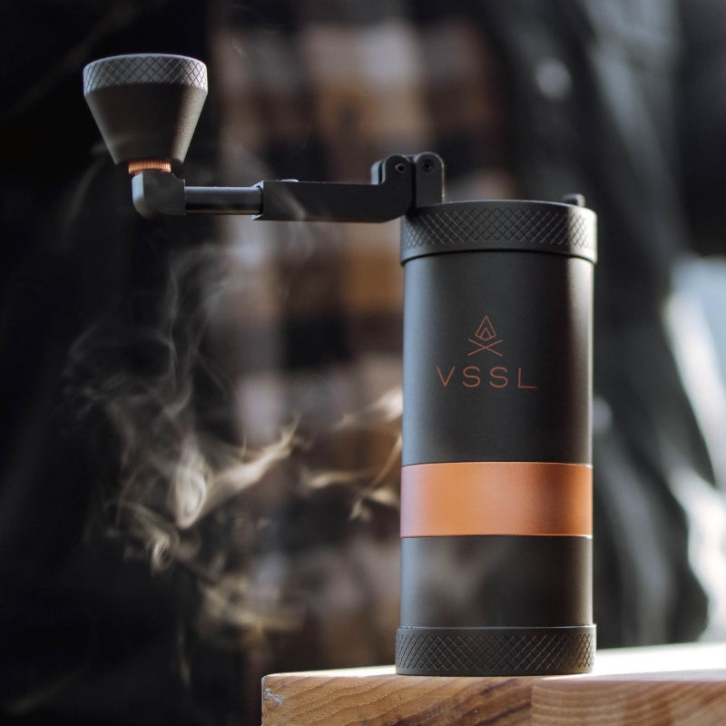 VSSL Java Hand Grinder - Black Manual Coffee Grounder