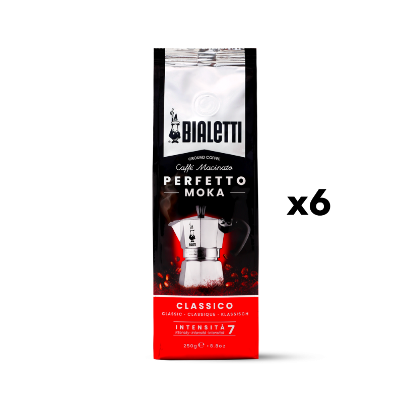 Bialetti Perfetto Moka Classic - Ground Coffee