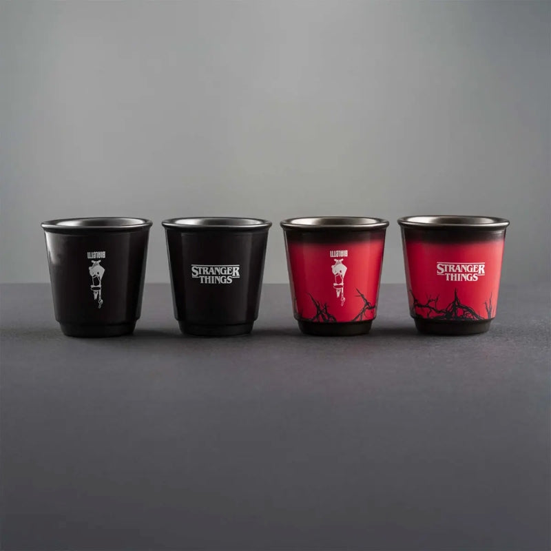 Bialetti Stranger Things Set Of 4 Cups - Colour Changing