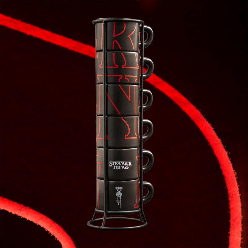 Bialetti Stranger Things Stackable Cups Set 6