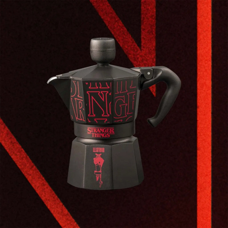 Bialetti Stranger Things Musical Moka Express - 3/6 Cup