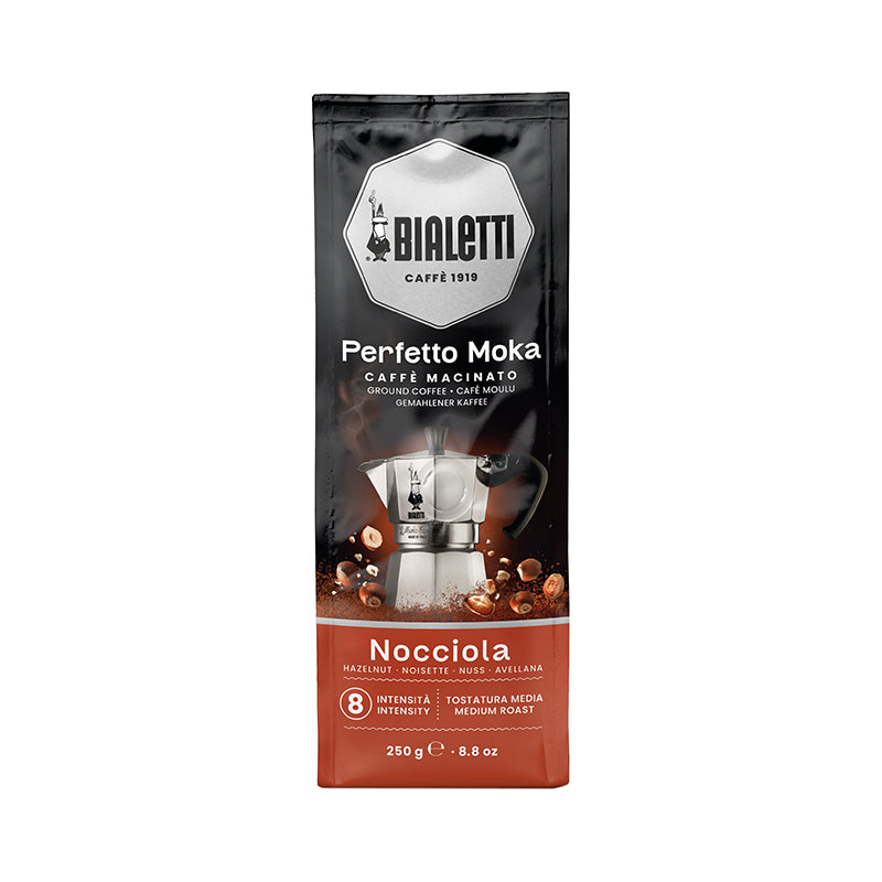 Bialetti Perfetto Moka Hazelnut - Ground Coffee