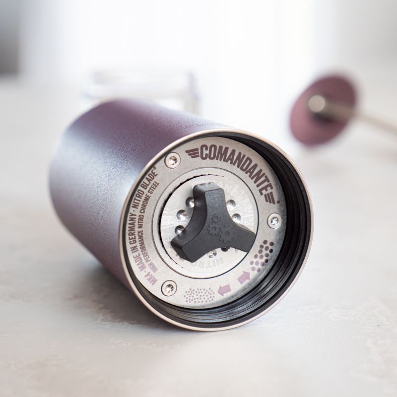 Comandante C40 MK4 Hand Coffee Grinder - Deep Purple